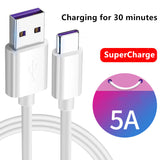 USB Type C Cable 5A Super Charger Cable 1M 2M