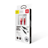 Baseus Shining Cable with Jet metal 1M for iPhone iPad