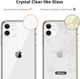 Crystal Clear Ultra Thin TPU Rubber Case for iPhone 12/12 pro 6.1 inch