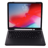 Ultra Slim PU Leather Folio Case with Keyboard&Pen Holder for iPad Pro 12.9 2020