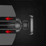 Magnetic Car Mount Holder Air Vent Clip Adjustable 360Degree Rotating