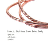 Heavy Duty Metal Braided USB Charger Cable for Type-C Devices 200mm