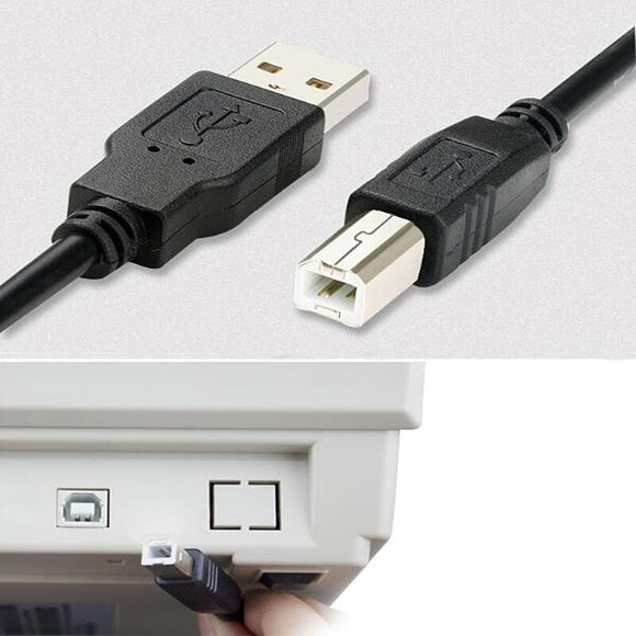High Speed USB 2.0 Type A To B Cable for Printer Data Cord 3.0M