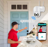 Wireless Security Cameras, Security-Camera System with Motion Detection & Night Vision, Indoor & Outdoor Surveillance Cameras for Business & Home Security