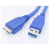 Fast Speed USB 3.0 Type A to Micro B Cable for External Hard Drive Disk