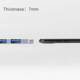 USB HUB 3 0 Adapter 4 Port USB 3.0 High Speed Splitter OTG Adapter for Macbook Notebook PC
